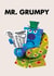 Funny Fathers Day Card - Mr Men - Mr. Grumpy created by Mr. Men