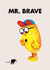 Cute Father's Day Card - Mr Men - Spider Hero - Mr. Brave created by Mr. Men