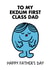 Funny Fathers Day Card - Mr Men - Mr. Ekdum First Class Dad created by Mr. Men