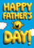 Cute Fathers Day Card - Mr. Happy - Mr. Men created by Mr. Men