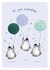 Cute Birthday Card - Penguins - It's Your Birthday created by Louise Mulgrew