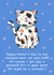 Cute Father’s Day Card - Best Cat Dad - From the Cat created by Mae (Coffee and a Catfish)