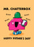 Cute Father's Day Card - Mr. Chatterbox - Mr Men created by Mr. Men