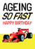 Funny Birthday Card - For Him - Grand Prix Formula 1 Racing created by AbiGoLucky
