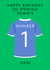 Classic Birthday Card - For Him - Ipswich Town Shirt created by SC Designs