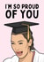 Funny Graduation Card - Kim K Crying Meme - So Proud created by Sundiva Designs