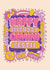 Cute Birthday Card - Gemini Zodiac Sign created by Harkiran Kalsi