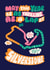Fun F1 Birthday Card - For Him - Formula 1 Silverstone created by Harkiran Kalsi