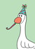 Cute Birthday Card - Celebration Goose created by OhJaye