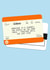 Fun Wedding Card - Train Ticket - Marriage Is A Journey created by Of Life & Lemons Ltd.