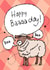 Happy birthday sheep Baaaaa created by Print Me Some Color