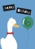 Cute Birthday Card - Age 6 - Duck created by Lucy Driver