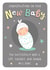 Cute New Baby Card created by Dalia Clark Design