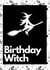 Birthday witch card created by AJAX