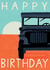 Classic Birthday Card - Jeep Truck Land Rover - For Him created by Laura Darrington Design Ltd.