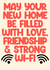 Funny New Home Card - Love, Friendship and Strong WiFi created by Pink + Pip
