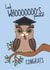 Cute Graduation Card - Look Who's Passed - Owl created by @Cupsie's Creations