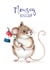 Mousey Beaucoup - Cute Thank You Card created by Citrus Bunn