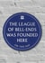 Funny Birthday Card - League Of Bell Ends - Heritage Plaque created by Brainbox Candy
