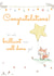 Congratulations - cute well done card created by IC&G