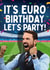 Funny Birthday Card - Euros Football - Gareth Southgate England Manager created by Mrs Best Paper Co.