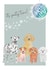 Cute Birthday Card - Dogs - It's Pawty Time! created by Heather Trefusis Art