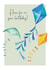 Classic Birthday Card - Kite Flying - Watercolour created by Heather Trefusis Art