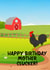 Funny Birthday Card - Mother Clucker! created by Meerkat-Co