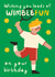 Cute Birthday Card - Wimbledon Tennis created by AbiGoLucky