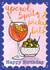 Arty Aperol Sprits & picky bits birthday card for a fabulous Friend created by Rulu