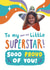 Cute Congratulations Photo Card - For Kids - Little Superstar created by Josie Gledhill