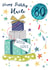 Classic 80th Birthday Card - For Uncle - Presents created by Katie Phythian Design