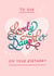 Classic Birthday card - For Daughter - Heart created by Pilea Press
