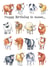 Cute Birthday Card - Cow Breeds - Pun created by Kate Garrett