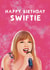 Cute Birthday Card - Taylor Swift - Swiftie created by Giddy Kipper
