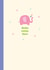 Cute New Baby Girl Card - Baby Elephant created by Happy Street