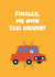 Cute Driving Test Card - Finally, my own Taxi Driver created by Kieron Haughton