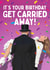 Taylor Swift & Travis Kelce - Eras Tour - Funny Birthday Card created by Mrs Best Paper Co.