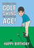Funny Golf Birthday Card - For Him - Improve With Age created by @Cupsie's Creations