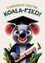 Cute Funny Congratulations Card - Exam Congrats Pun - Koala Qualifications created by Folio | Ian Owen