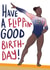 Punny Birthday Card - Simone Biles - Olympics created by Drawgina