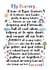 Cute Thank You Card - For Nursery - End of Year Poem created by And You Can Quote Me