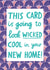 Funny New Home Typography Card - This Card Will Look Wicked In Your New Home! created by Alice Mole Illustration