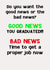 Funny Graduation Card - Good News/Bad News - Proper Job created by Stars + Hearts Designs