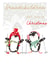 Classic Christmas Card - For Grandchildren - Cute Penguins created by SABIVO Design by Sabina