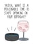 Funny Alexa Birthday Card - Reasonable Time To Start Drinking created by Lots of Love, Hannah 