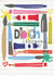 Cute Thank You Card - For Teacher - Welsh - Diolch Athrawes created by Designs_by_flo