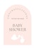 Baby shower - girl baby shower - congratulations - new baby - baby girl created by Paper Party Cards