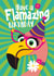 Cute Birthday Card - Flamazing - Flamingo Pun created by Atwood & Atwood