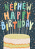 Fun Birthday Card - For Nephew - Cake And Candles created by Louise Tiler